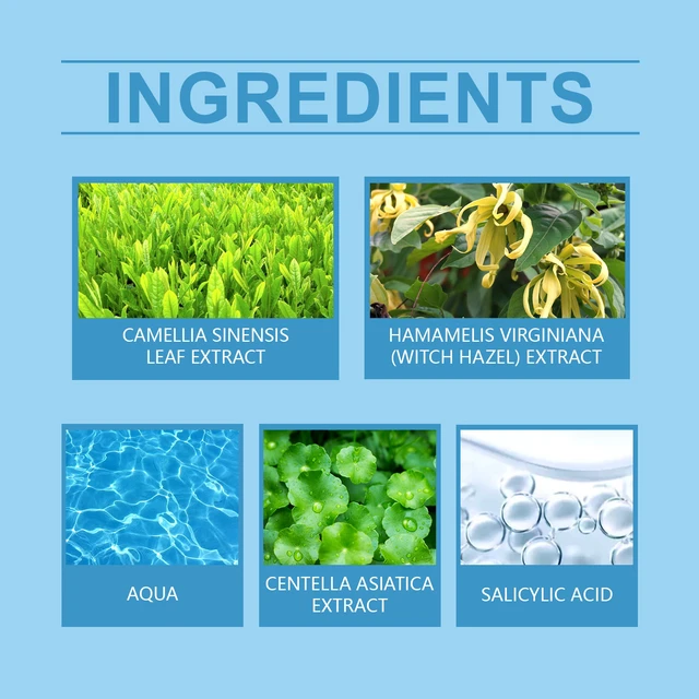 Alt view image 4 of 5 - Salicylic Acid Face Serum Hydrating Moisturizing Anti-Acne Closed Comedones Skin Renewal Essence