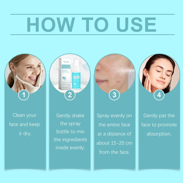 Alt view image 6 of 6 - Toner Moisturizing Facial Spray Hydrating Moisturizing Facial Skin Water Oil Balance Moisturizing Care Spray