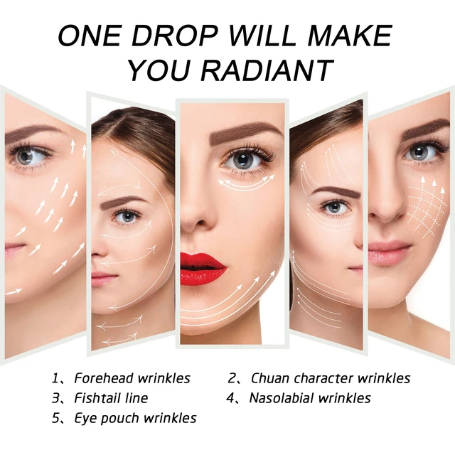 Alt view image 2 of 5 - Tightens Skin & Reduces Wrinkles, 5-in-1 Anti-Aging Facial Serum