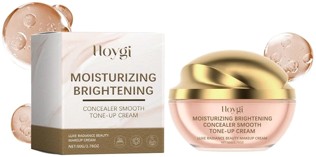 Main image of Hydrating Concealer Cream Natural Finish Brightening Base Makeup for Blemish Covering & Skin Rejuvenation