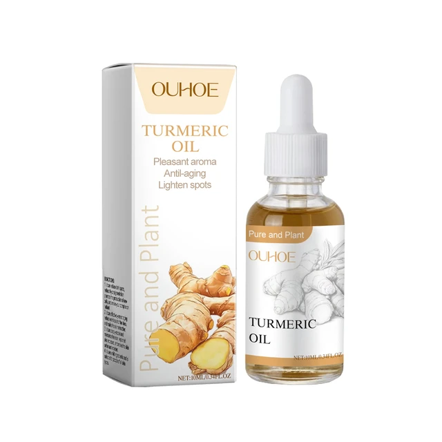 Alt view image 7 of 7 - Turmeric Essence Oil Gentle Care Moisturizing Firming Facial Skin Hydrating Essence Oil