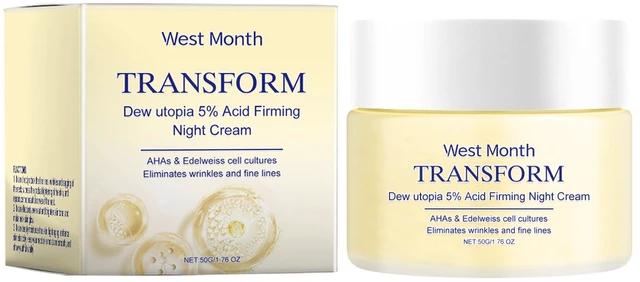 Main image of Enhances Skin Elasticity for Smooth Delicate Face, Fades Fine Lines, West Month Firming Moisturizing Repair Cream