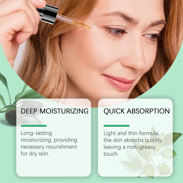Alt view image 4 of 6 - Hydrating & Firming Facial Essence for Wrinkle Reduction and Skin Elasticity, Natural Jojoba Oil Anti-Aging Serum