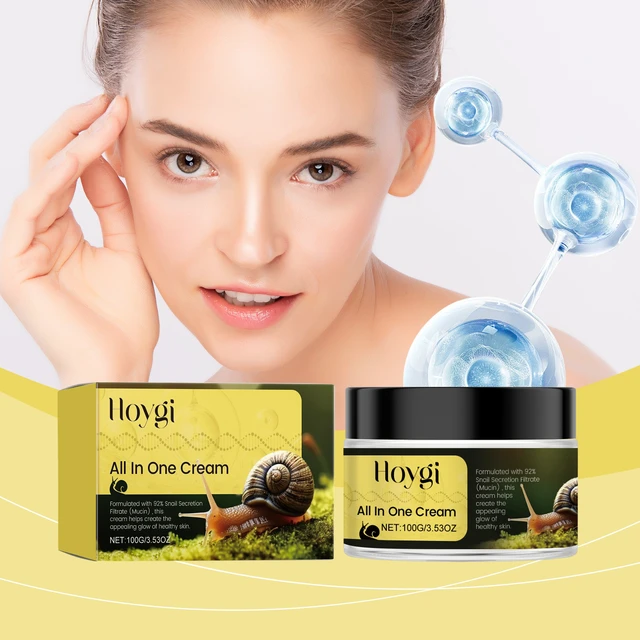 Alt view image 2 of 6 - Snail Extract Face Cream Deep Hydration & Repair for Dry Skin Moisturizing Essence