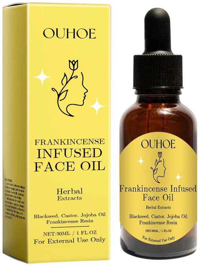 Main image of Oxiankincense Wood Essential Oil for Face - Hydrating & Firming Daily Skincare Serum