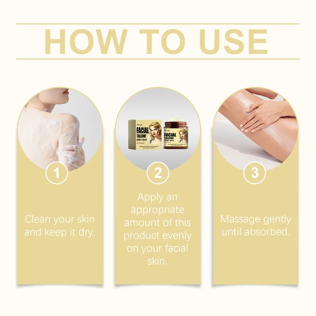 Alt view image 5 of 5 - Honey Tallow Cream Intense Hydrating Skin Softener Soothing Relief for Dryness & Redness