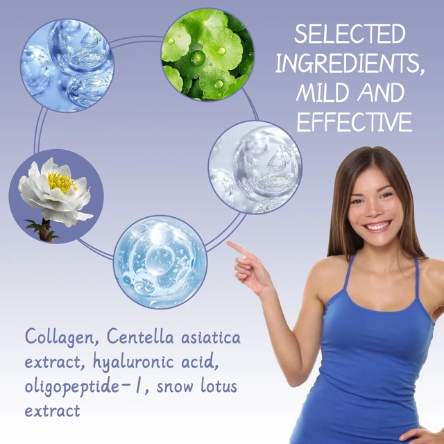 Alt view image 5 of 6 - Brightening & Anti-Aging Skin Care for Sun Protection and Rejuvenation, Collagen Facial Essence - Hydrating