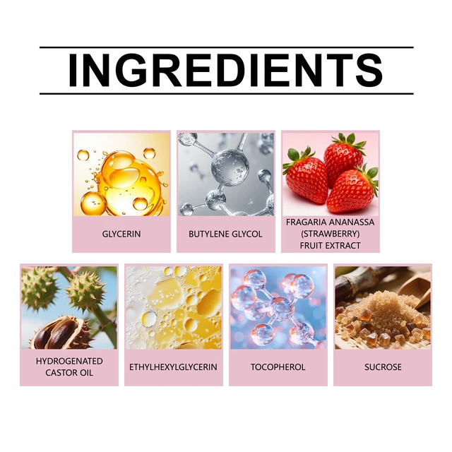 Alt view image 5 of 6 - Strawberry Marshmallow Scented Essential Oil for Dry Skin Hydration & Nourishment Daily Aromatic Skincare