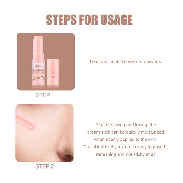 Alt view image 6 of 6 - Anti-Wrinkle Firming Moisturizing Repair Facial Care Cream Stick