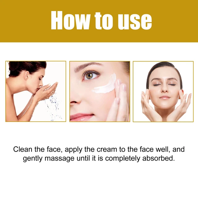 Alt view image 6 of 6 - Bee Venom Face Cream Anti-Aging Moisturizer Firming Brightening Reduce Fine Lines Wrinkles