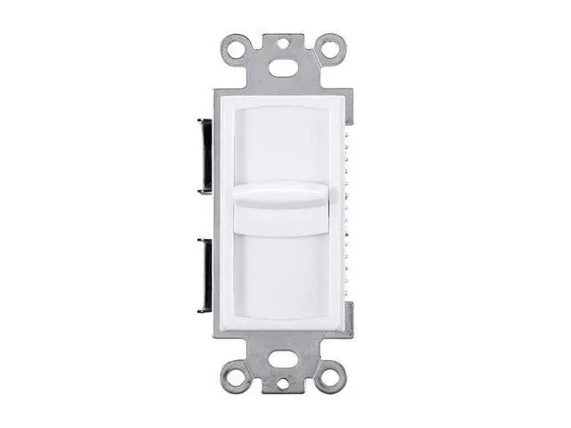 Alt view image 5 of 6 - 300-Watt Slider Volume Control - Impedance Matching, with Standard 1-Gang Wall Plate Setup, Color Kit