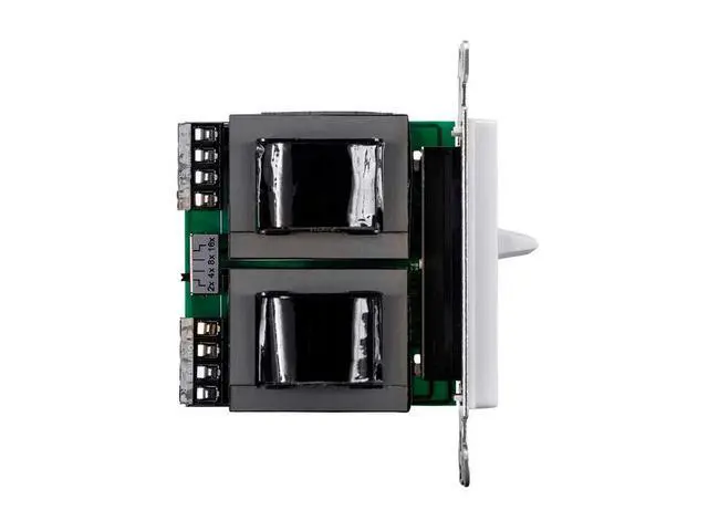 Alt view image 6 of 6 - 300-Watt Slider Volume Control - Impedance Matching, with Standard 1-Gang Wall Plate Setup, Color Kit