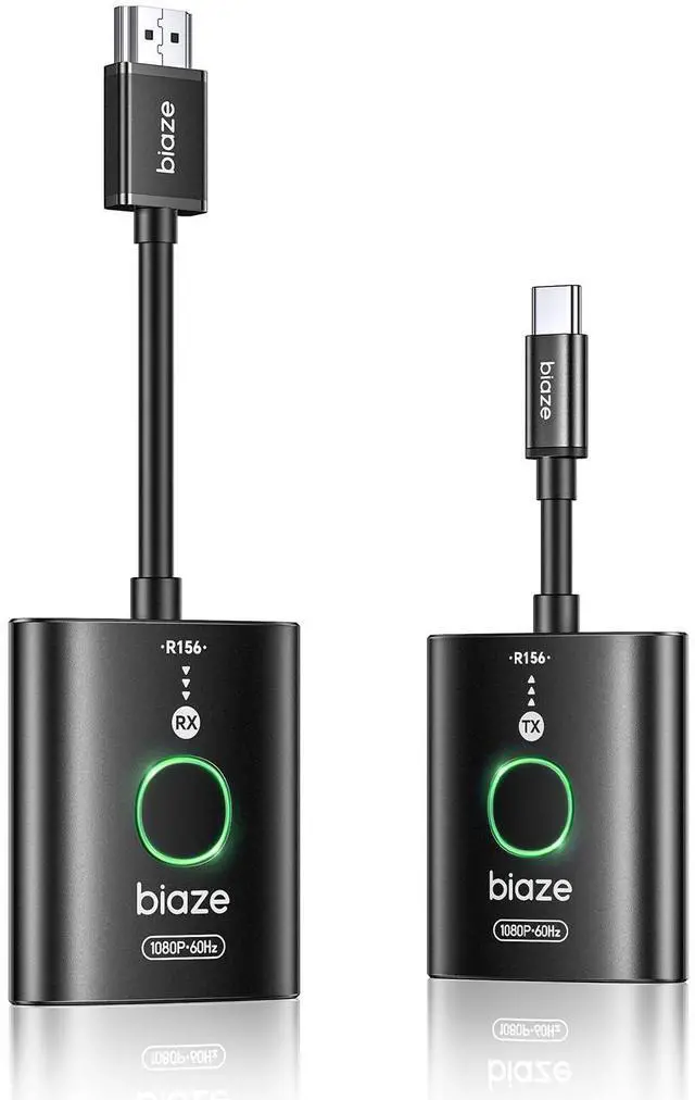 Main image of USB C Wireless HDMI Transmitter and Receiver2026 Upgrade ModelWirelessly cast Your Phone or Laptop Screen to a DisplayPlug and Play, no downloads or Complex Setup Required