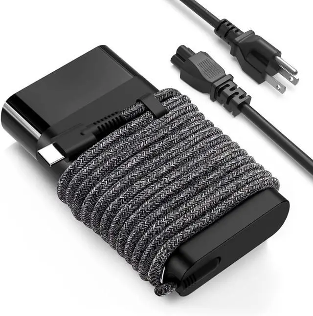 Main image of 65W USB C Laptop Charger Replacement for HP Omnibook Charger | Compatible with HP OmniBook 5 7 Ultra X Flip 14 16 Next Gen AI Laptop