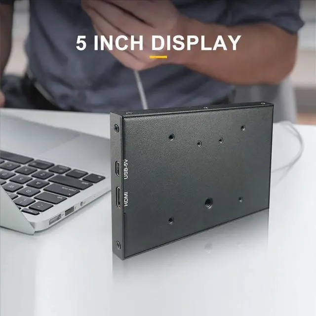 Alt view image 5 of 7 - 5 inch IPS Small Hdmi Monitor VESA Metal Shell 800x480 mini LCD Screen Portable Display Monitor