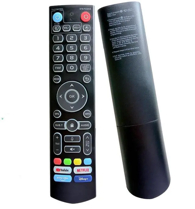 Main image of VSeeBox Backlit V3 Pro Voice Remote Control Alternative for V3 Plus, V5, V3, V2, V1 Pro, V1 Max, Elite Models
