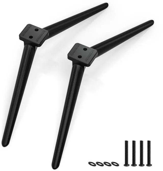 Main image of Metal TV Legs for TCL TV Stand Legs, Only for TCL 50Q650F 55Q650F 65Q650F 70S446 75S451 75S453 75S455, Only for TCL Smart TV Stand with Screws and Instructions, Stable and Sturdy