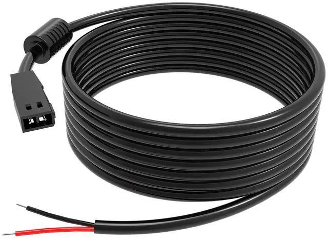 Main image of PC 11 Filtered Power Cable for Humminbird Black Standard | for Humminbird Fish Finder Cord Helix Series & Earlier Models including 8 9 10 12 15 800 900 1100 797 798