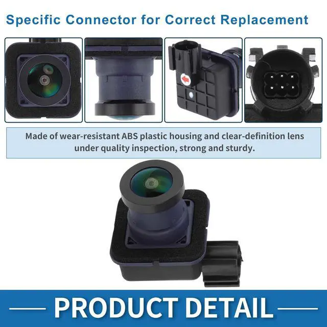 Alt view image 4 of 7 - Rear View Camera for Chrysler Pacifica 3.6L 2017-2026 for Chrysler Voyager 3.6L 2020-2022 2024 2026 Park Assist Backup Reverse Camera Replace No.68227397AH/68227397AE/68227397AG