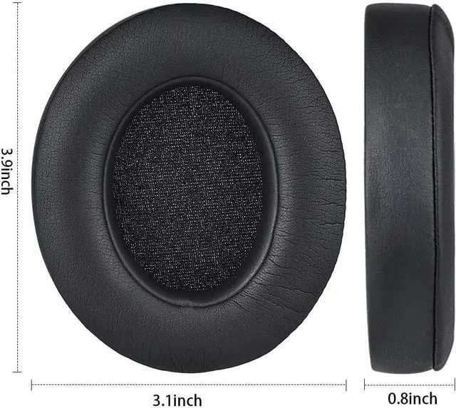 Alt view image 2 of 7 - Replacement Earpads for Beats Studio 3,Premium Memory Foam Ear Cushions for Studio 2 3 Headphones Wired & Wireless,Studio 3 Ear Pads Pink,Noise Isolation Protein Leather,Easy Installation-Desert Sand