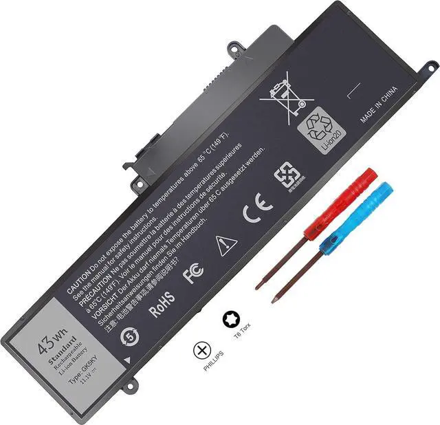 Main image of GK5KY Laptop Battery for Dell Inspiron 11 3000 Series 3147 3148 3153 3152 | 3157 3158 15 7000 7558 7568 13 7353 7359 7347 7348 7352 GK5KY 0GK5KY CK5KY-4 Cells