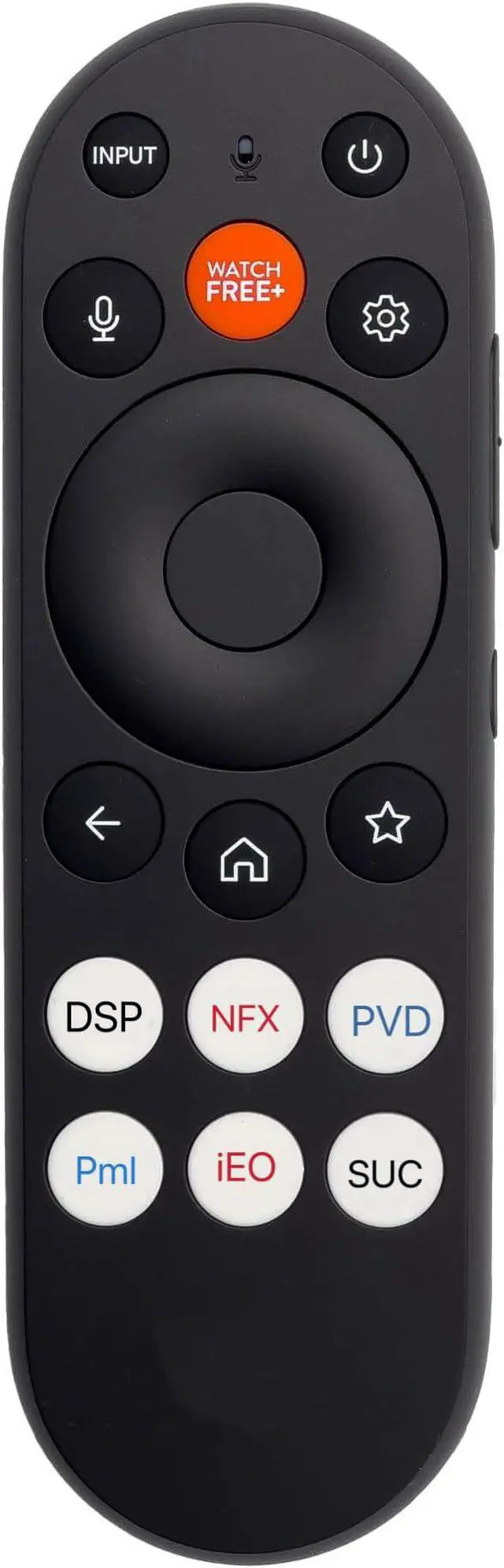 Alt view image 4 of 6 - Remote Control XRT290 for Compatible ONN/Vizio SmartCast TVs Using RF for Voice Functions and IR for Standard TV Control (Voice) Free Protective case