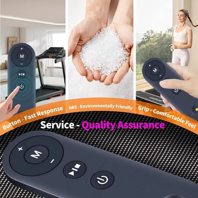 Alt view image 7 of 7 - Replacement Remote Control for CintBllTer TOGOGYM SAYFUT TD-1 CR-A1 AD-4000 Walking Pad, for Lichico DK-38AB-2, for TODO Bigzzia Treadmill Remote for Home Small Under Desk Treadmill