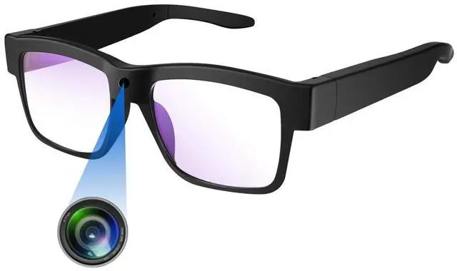 Main image of Smart Video Glasses Camera 1080P HD - Portable Wearable Eyewear for Outdoor Sports, Biking & Hiking (Memory Card Not Included)