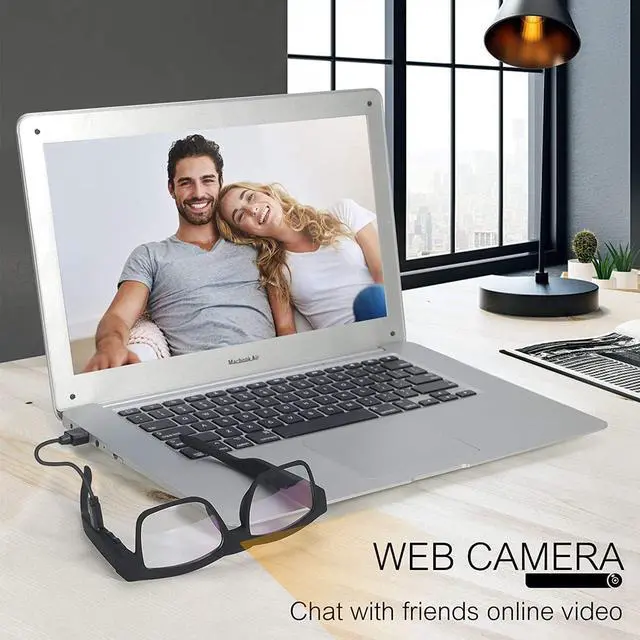 Alt view image 4 of 6 - Smart Video Glasses Camera 1080P HD - Portable Wearable Eyewear for Outdoor Sports, Biking & Hiking (Memory Card Not Included)