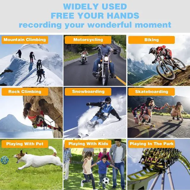 Alt view image 6 of 6 - Smart Video Glasses Camera 1080P HD - Portable Wearable Eyewear for Outdoor Sports, Biking & Hiking (Memory Card Not Included)