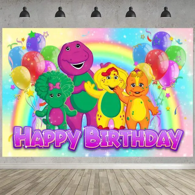 Alt view image 3 of 7 - Birthday Party Decoration, Photo Background 5 x 3 FT, 18 Pcs Balloons, Merch Party Backdrop Supplies