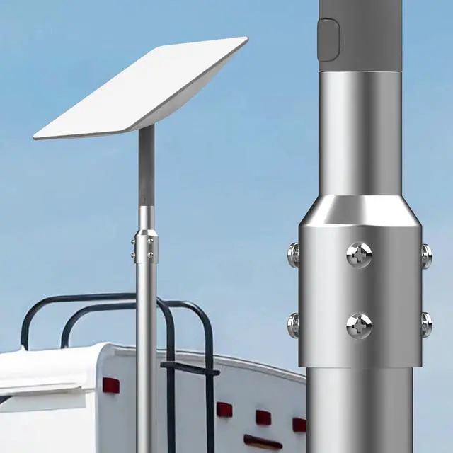 Alt view image 5 of 5 - Starlink Pipe Adapter, Designed for Starlink Second-Gen Dish, Mast Reducer Joint 2.0 Pipe Adapter, Suitable for TV Mast and Satellite Mast