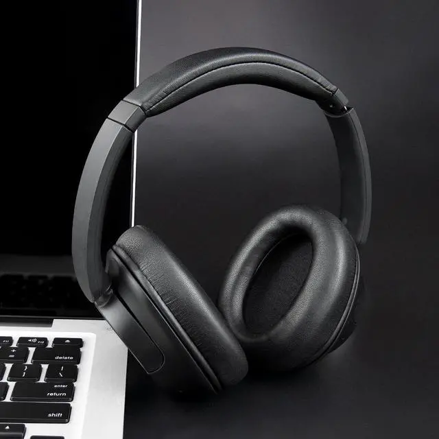 Alt view image 3 of 7 - Earpads for Sony WH-CH710N/CH720N - Black | for WH-CH710N(WHCH710N)/WH-CH720N(WHCH720N) Wireless Headphones