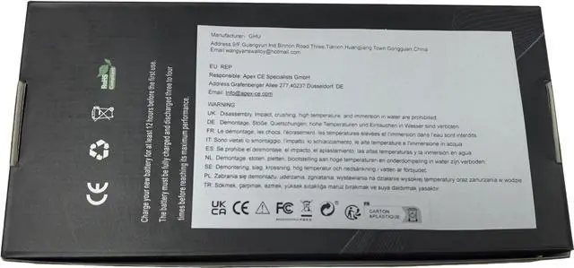 Alt view image 2 of 7 - OA04 OA03 14.8V Battery Replacement for HP 240 G2/G3, 250 Series, 255 G3, Compatible with 740715-001 746641-001