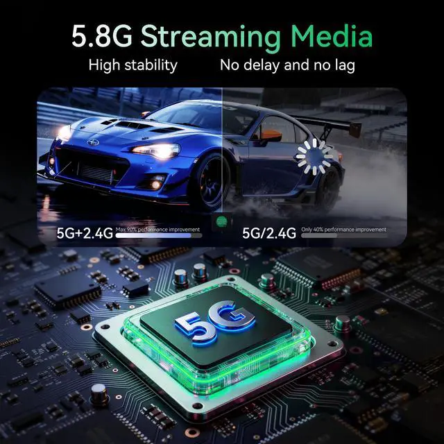 Alt view image 5 of 7 - USB C Wireless HDMI Transmitter and Receiver2026 Upgrade ModelWirelessly cast Your Phone or Laptop Screen to a DisplayPlug and Play, no downloads or Complex Setup Required