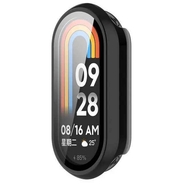 Alt view image 2 of 7 - Compatible with Xiaomi Mi Smart Band 10 Screen Protector, Full Coverage Protective Cases Cover for Xiaomi Mi Smart Band 10 10NFC Accessories (5Pack-D)