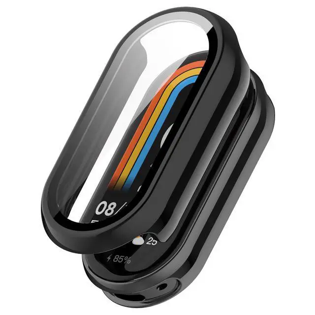 Alt view image 3 of 7 - Compatible with Xiaomi Mi Smart Band 10 Screen Protector, Full Coverage Protective Cases Cover for Xiaomi Mi Smart Band 10 10NFC Accessories (5Pack-D)