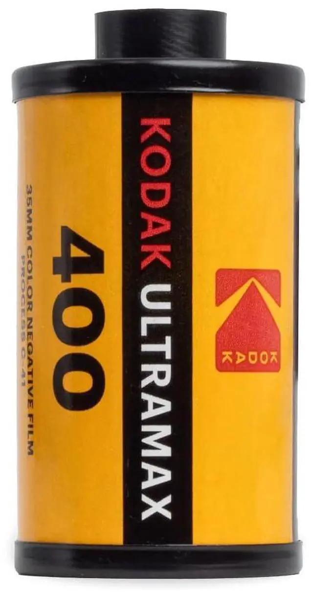 Alt view image 3 of 3 - Kodak Eastman UltraMax 400 Color Negative Film (35mm Roll Film, 36 Exposures) - 3-Pack with Microfiber Cleaning Cloth