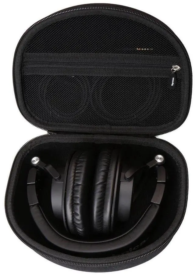 Alt view image 2 of 7 - Case Compatible with Audio-Technica ATH-M50X ATH-M50XGM ATH-M40x ATH-M30x ATH-M20x / Sony MDR7506 Professional Studio Monitor Headphones, Portable Storage Bag for Accessories (Black)