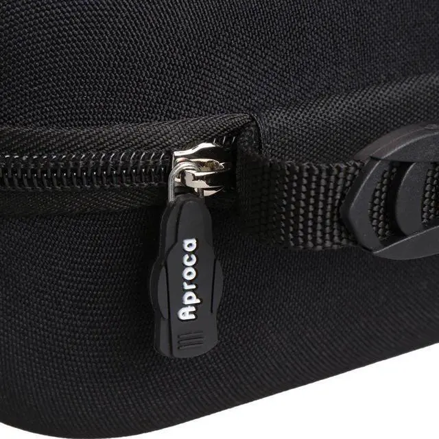 Alt view image 4 of 7 - Case Compatible with Audio-Technica ATH-M50X ATH-M50XGM ATH-M40x ATH-M30x ATH-M20x / Sony MDR7506 Professional Studio Monitor Headphones, Portable Storage Bag for Accessories (Black)
