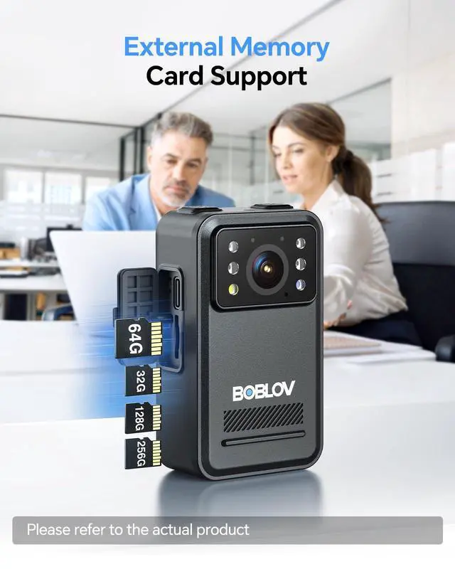 Alt view image 7 of 7 - A28 Small Body Camera, Mini Video Camera Camcorder with 2K, 9 Hours Battery Life, with Night Vision, and Bike Mount for On-The-Go Recording, Law Enforcement and Personal Usage(128GB)