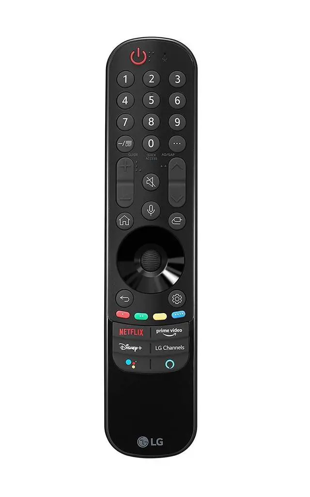 Alt view image 6 of 7 - OEM Replacement Magic Bluetooth TV Remote Controller with Mic for LG Televisions (MR21GA)