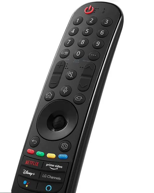Alt view image 7 of 7 - OEM Replacement Magic Bluetooth TV Remote Controller with Mic for LG Televisions (MR21GA)