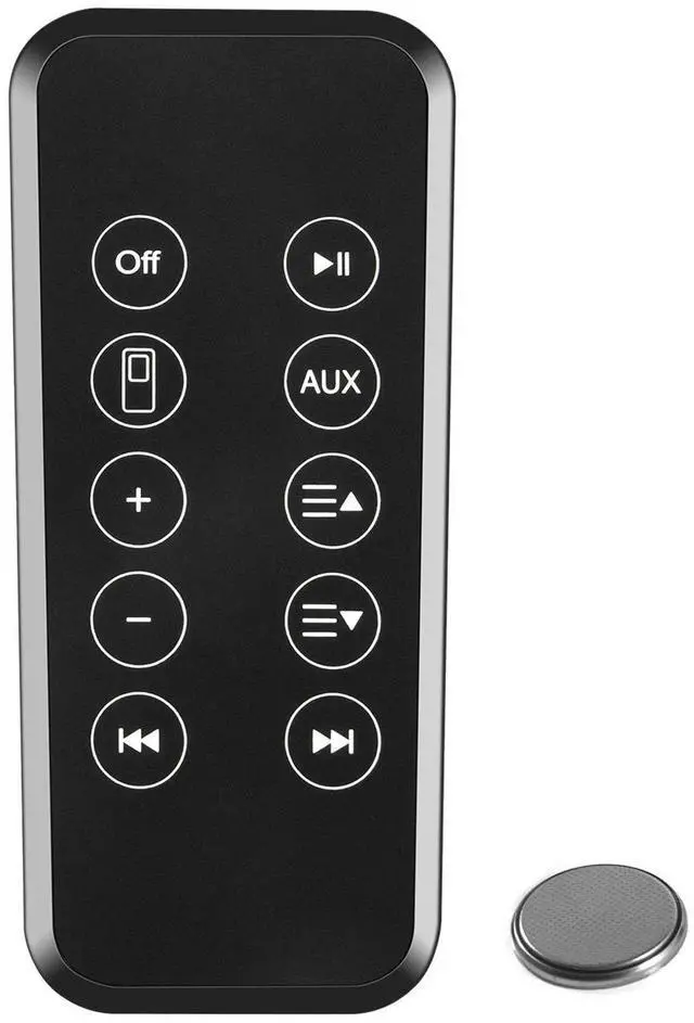 Main image of Replacement for Bose SoundDock 10 Remote with CR2025 Battery, Also Fit for Bose Sounddock Series 2 3 II III Digital Music System Remote Control