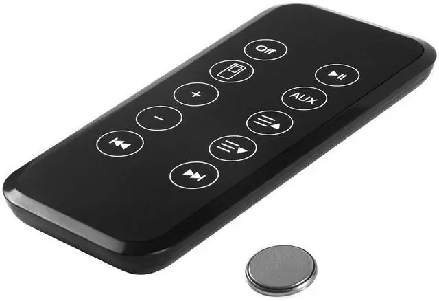 Alt view image 3 of 7 - Replacement for Bose SoundDock 10 Remote with CR2025 Battery, Also Fit for Bose Sounddock Series 2 3 II III Digital Music System Remote Control