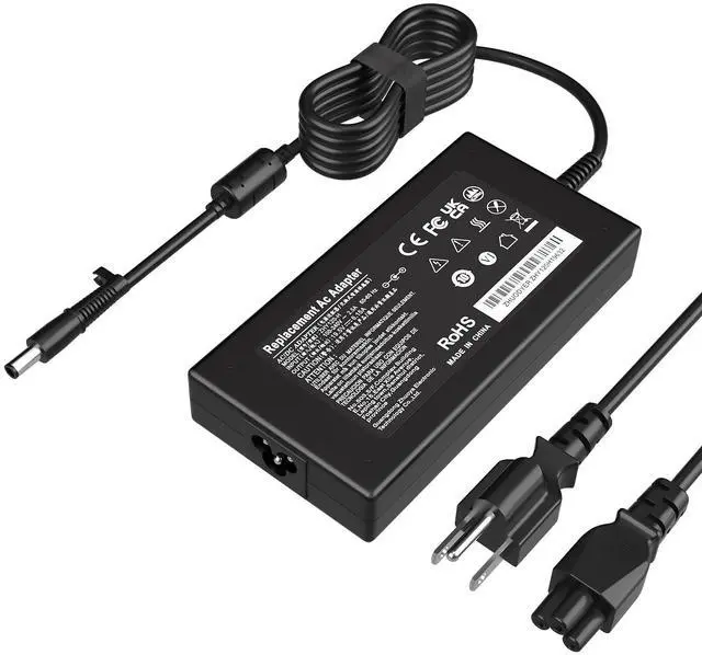 Main image of 120W Power Adapter for HP Laptop Charger Replacement 7.4 * 5.0MM Connector, Compatible with HP Thunderbolt Dock G4 G2 Elite Mini 600 800 G9 EliteBook 8560w 8730w, Envy/Pavilion DV8 DV7 DV6