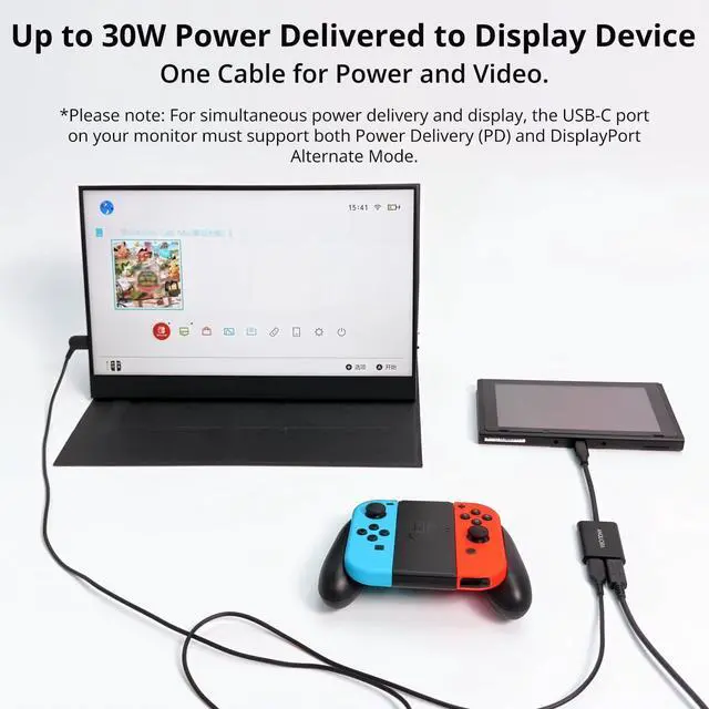 Alt view image 5 of 7 - AR Glasses Hub, Aluminum Shell USB C to AR Glasses 4K@60Hz and Charging Up to 45W PD, Plug and Play, Compatible with Switch 1,Steam Deck, ROG Ally X, etc, Supports Rokid XREAL Viture Glasses