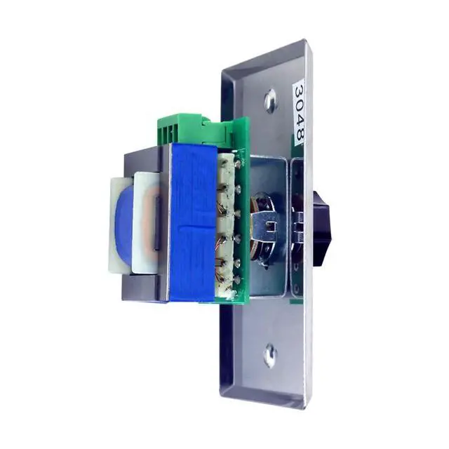Alt view image 3 of 5 - Saga 100 Watt 25/70 Volt Volume Control Metal Plate