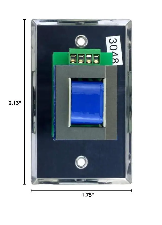 Alt view image 5 of 5 - Saga 100 Watt 25/70 Volt Volume Control Metal Plate
