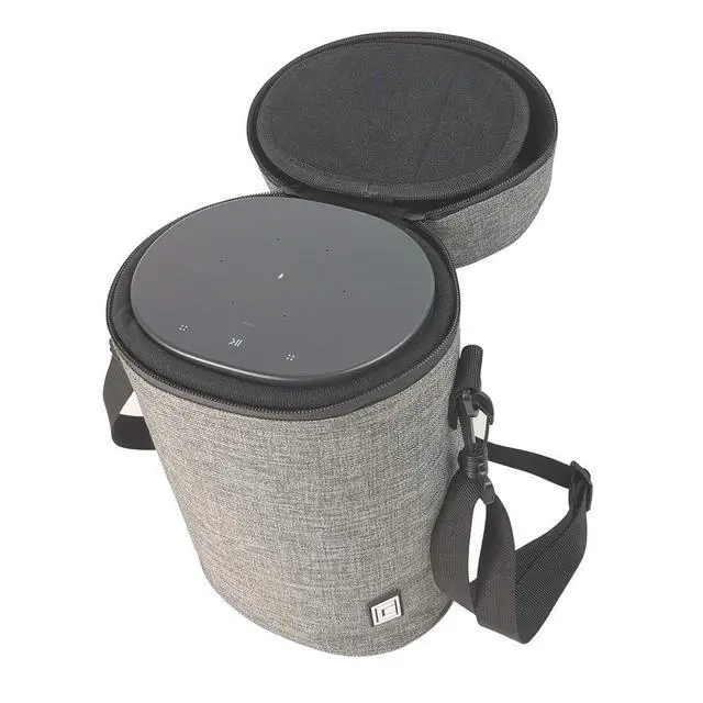 Alt view image 2 of 7 - Travel and Storage Carrying Case for Sonos Move/Sonos Move 2 Speaker(Both Compatible with Sonos Move/Move 2 and Charging Base,Sliver Grey)